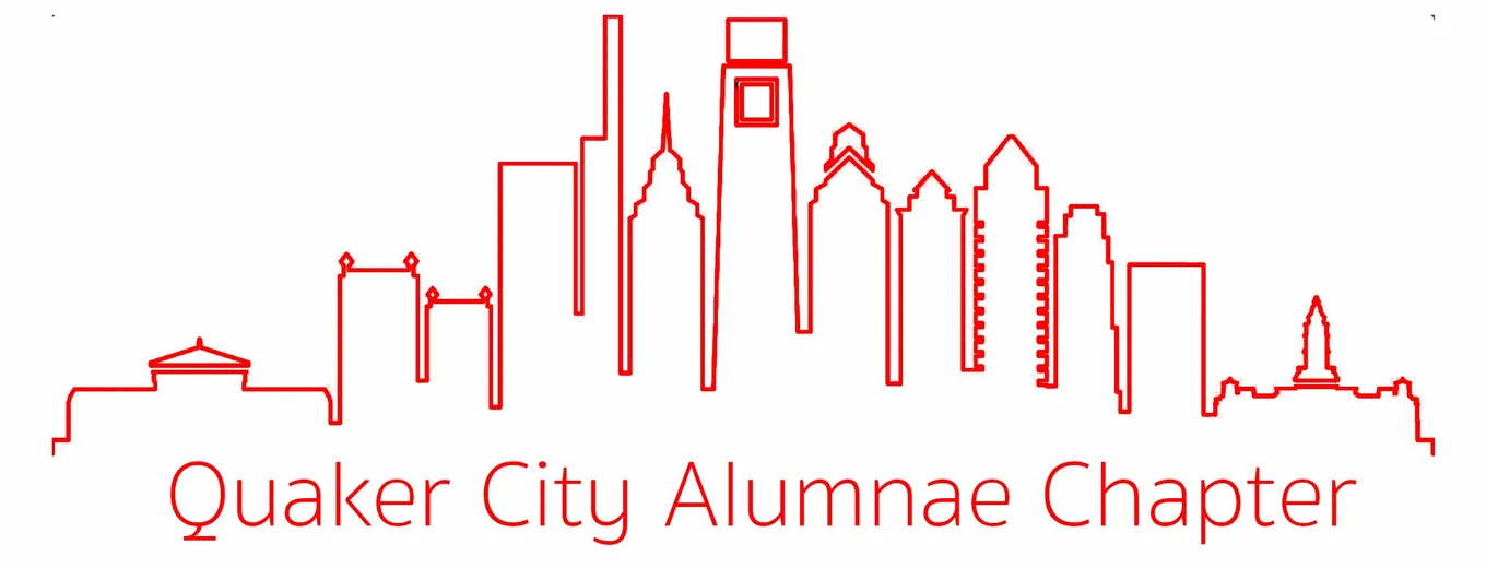 Picture Quaker City Alumnae Chapter Cityscape Outline